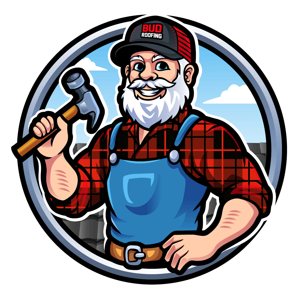 Bud Roofing Mascot